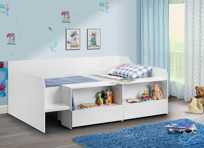 Stella White Low Sleeper Room