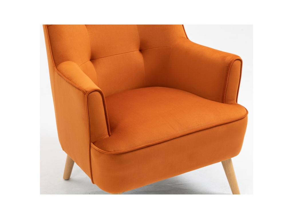 Tara Accent Chair - Burnt Orange (Pre-order for August delivery)