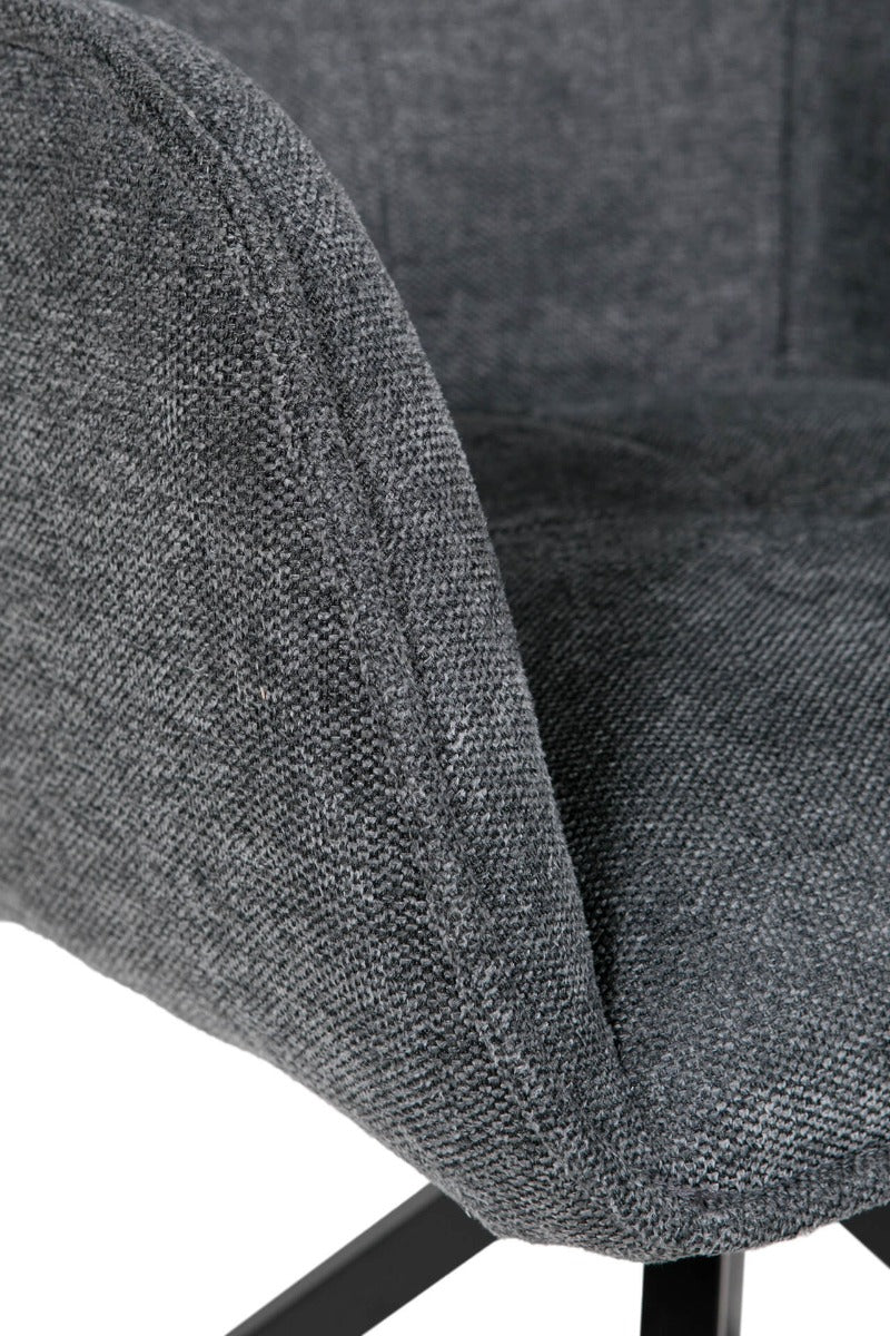 Theo Dining Chair in Charcoal or Natural