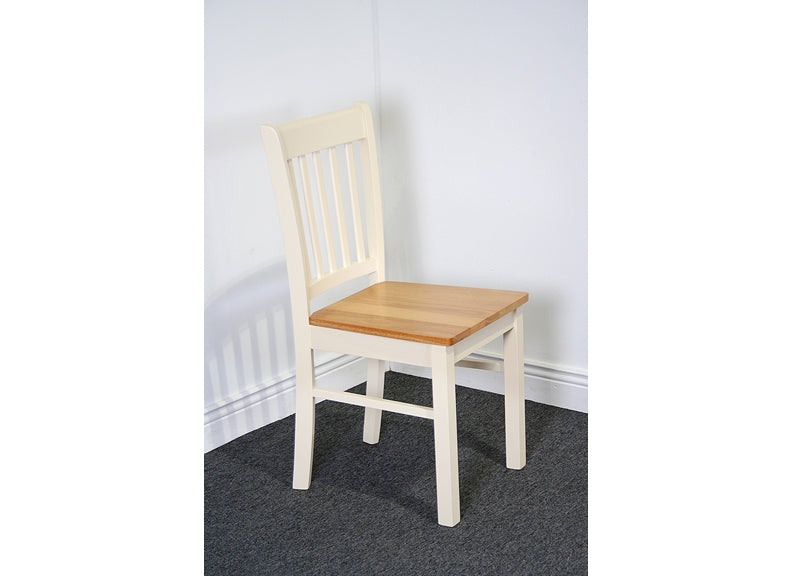 Thames SS Cream & Oak Chair