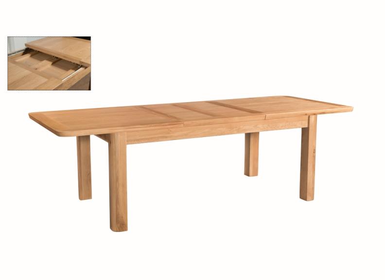 Treviso Oak Large Extendable Dining Set