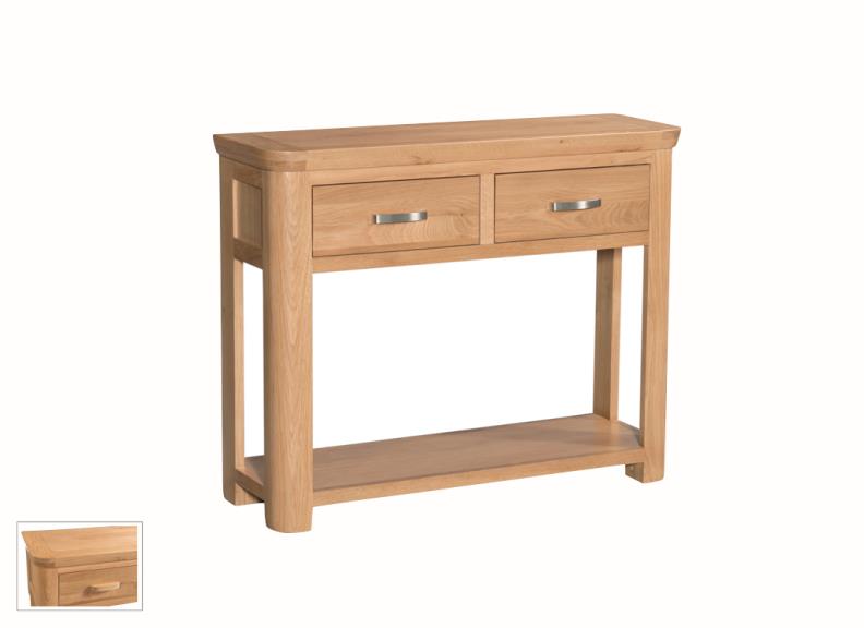 Treviso Oak Console Tables