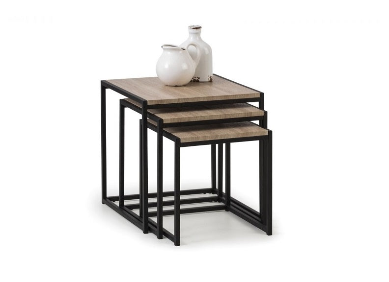Tribeca Sonoma Oak Table Nest