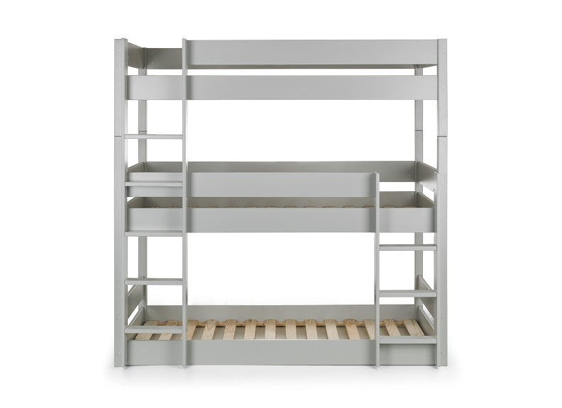 Trio Grey Bunk Bed Front