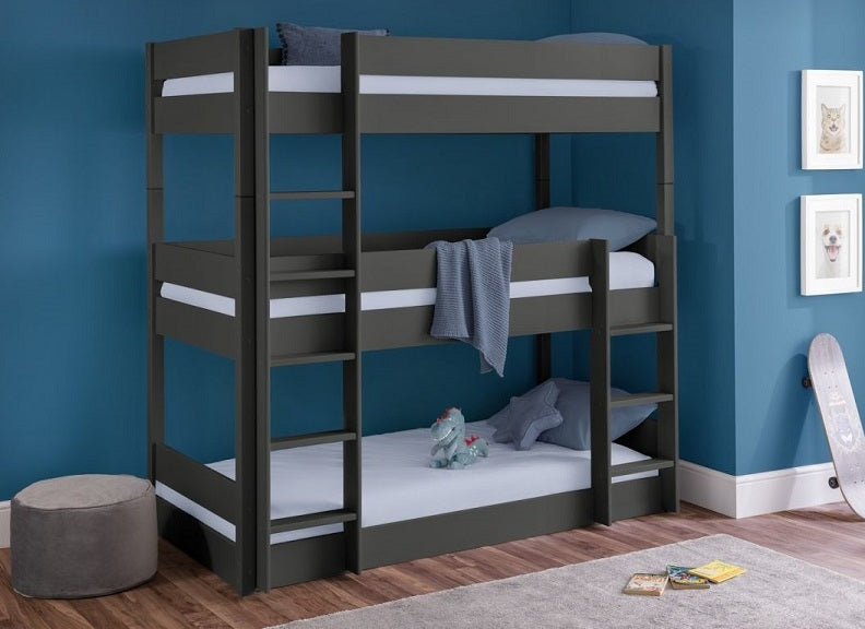 Trio Anthracite Bunk Bed Room