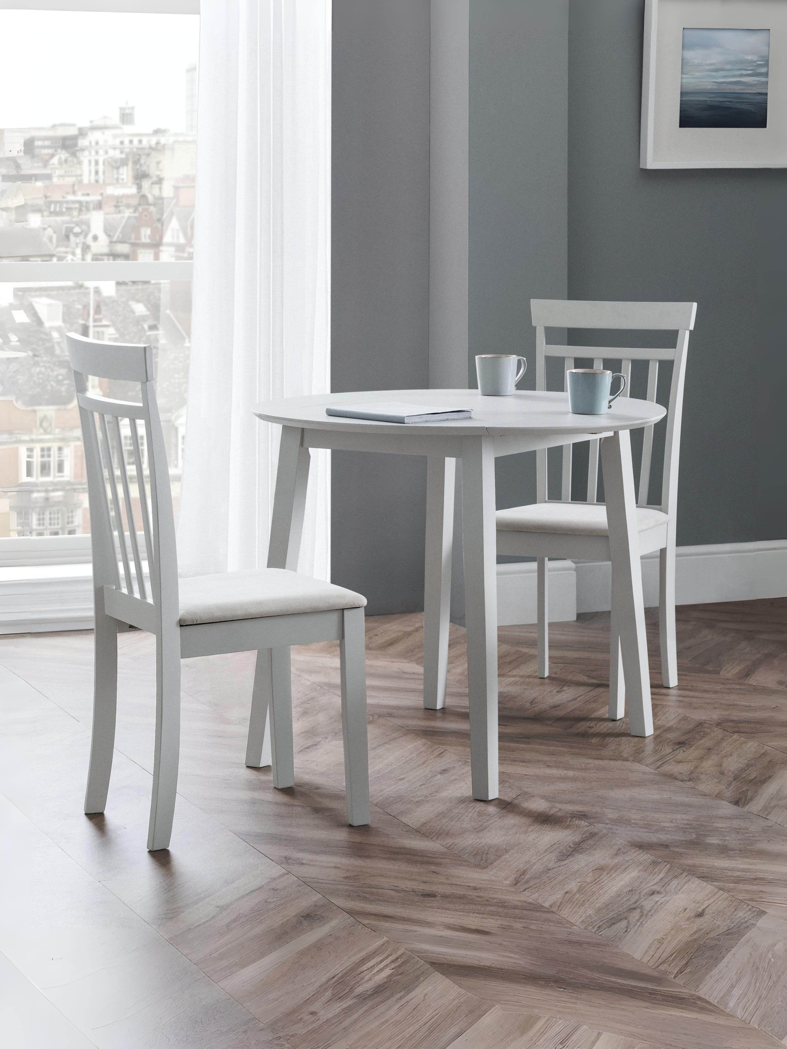 Set Of 2 Coast Grey Dining Chairs
