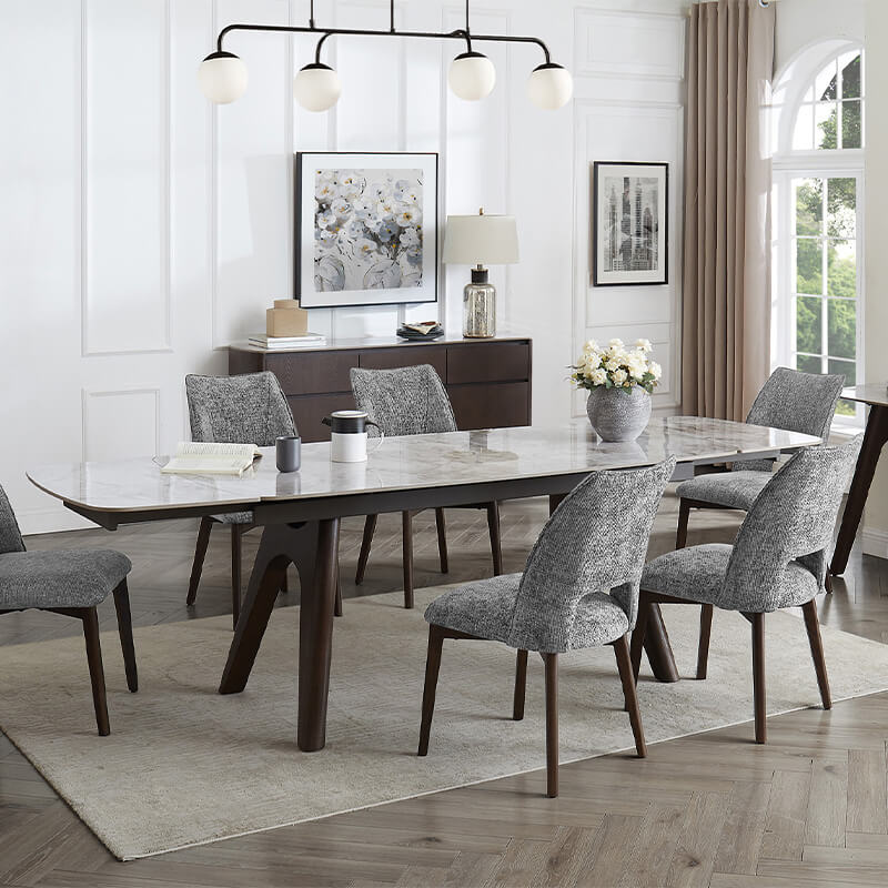 Valley Extending Dining Table Rectangle 1800/2600