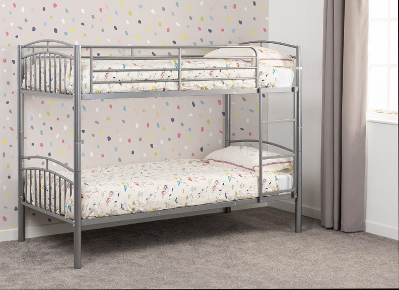 Ventura Silver Bunk Bed Room