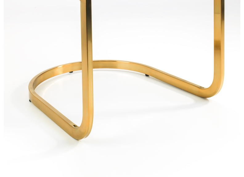 Scala Marble Effect Table & Vittoria Chair Set