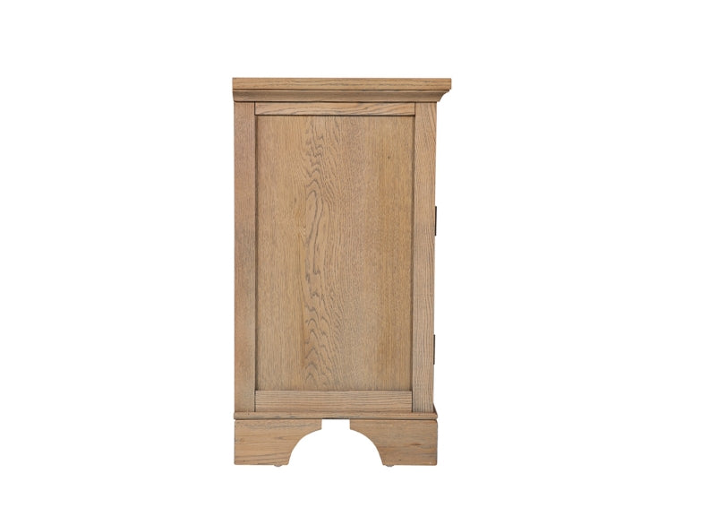 Valent Washed Oak Sideboard - side