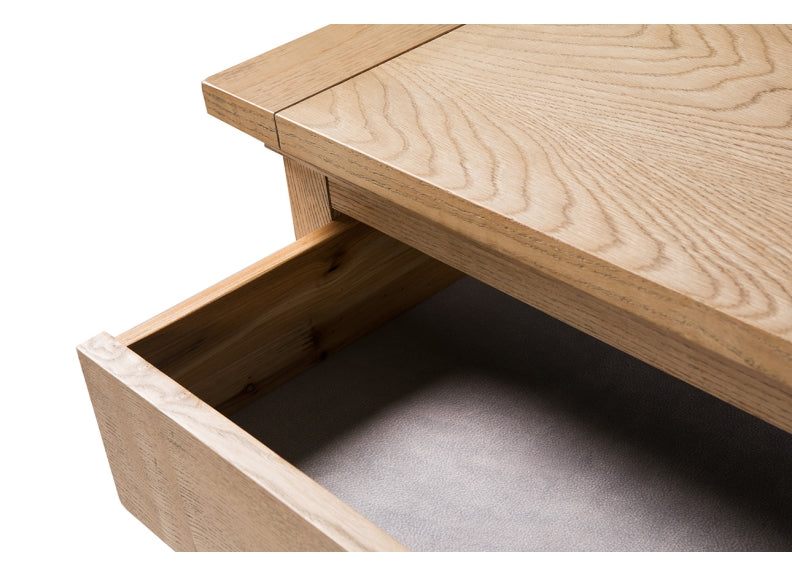 Valent Washed Oak Sideboard - drawer
