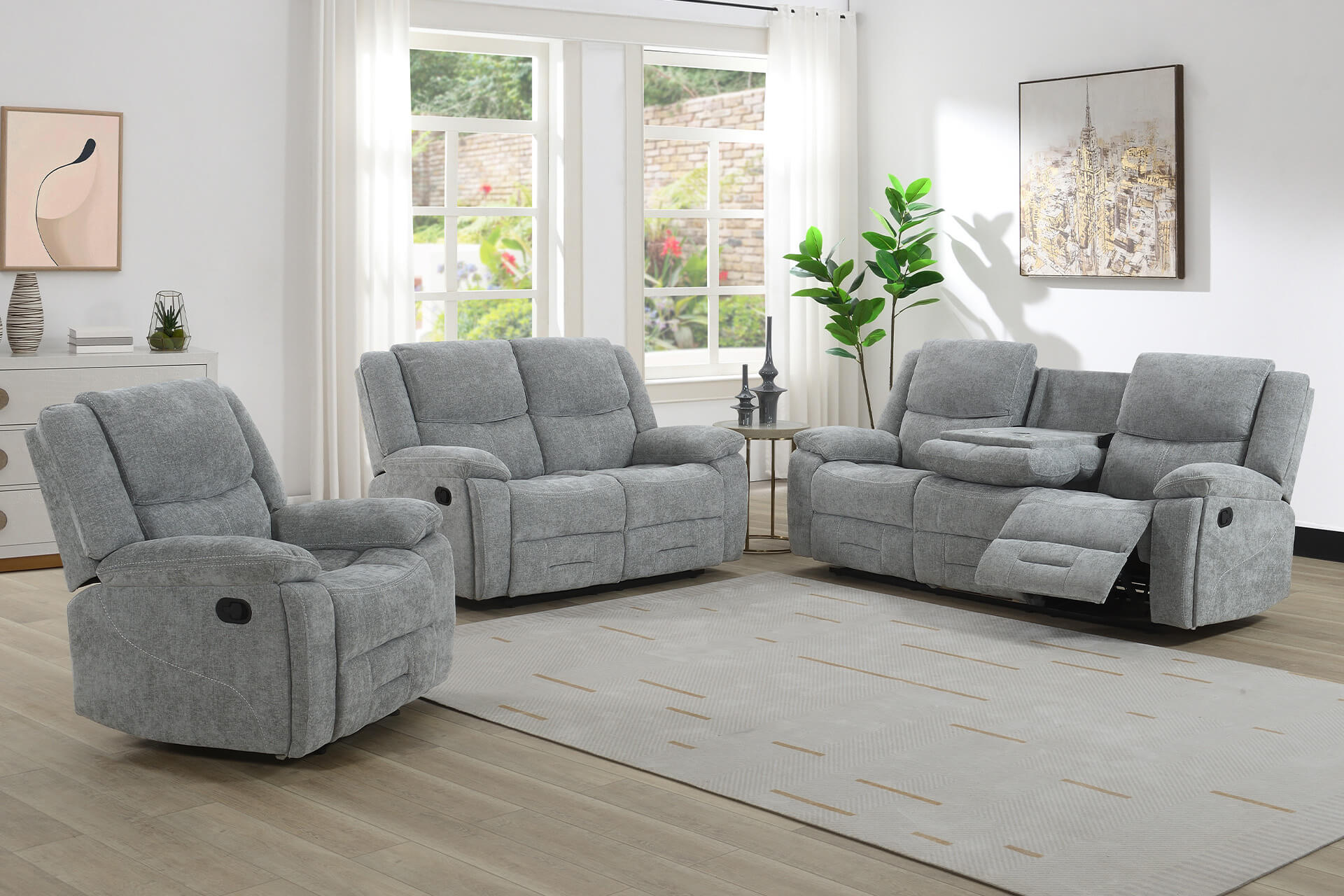 Weston 2 Seater Manual Recliner