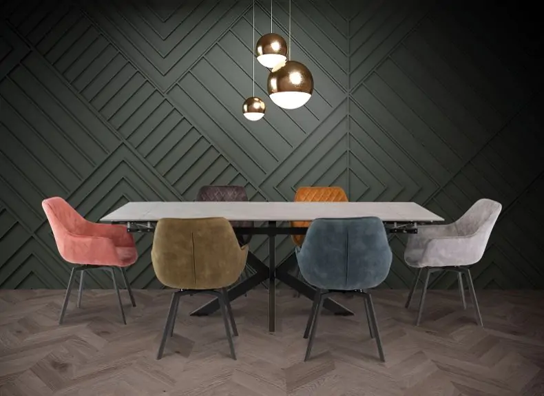 Dining table and chair set