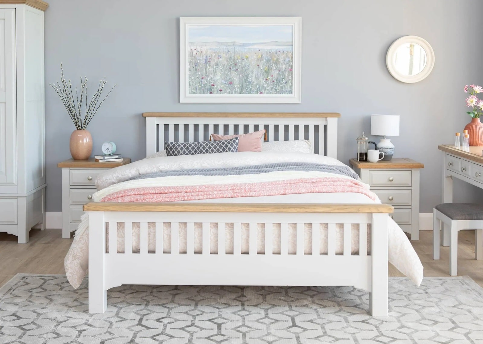 GA White Bedroom