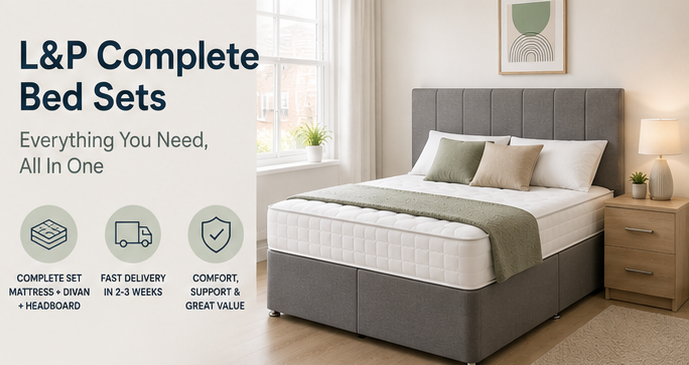 L&P Complete Bed Sets