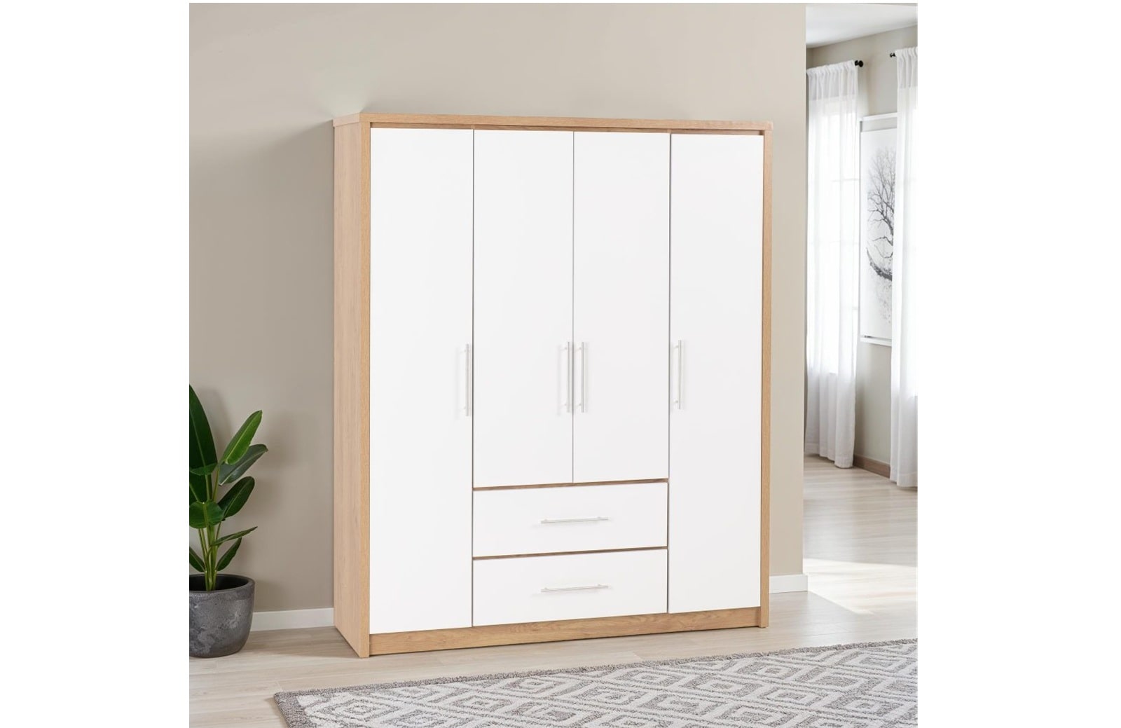 Four Door Wardrobes