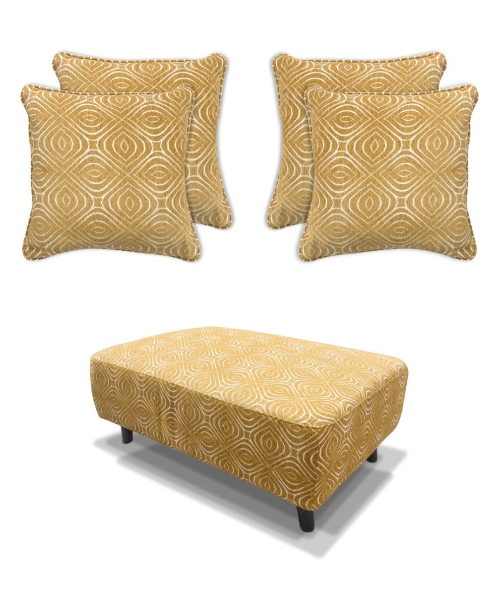 Poppy Footstool & Cushion Sets