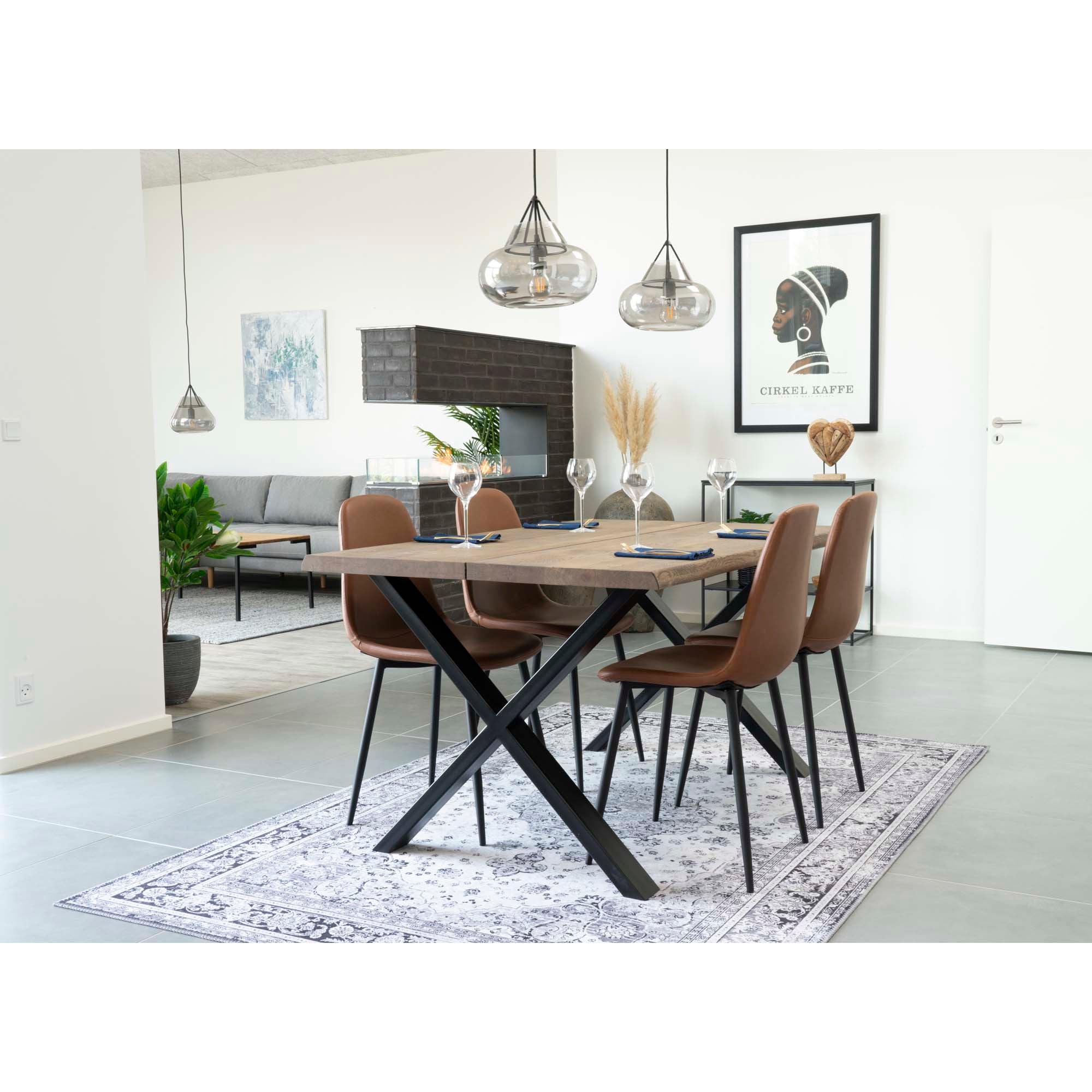 Set of 2 Stockholm Dining Chairs