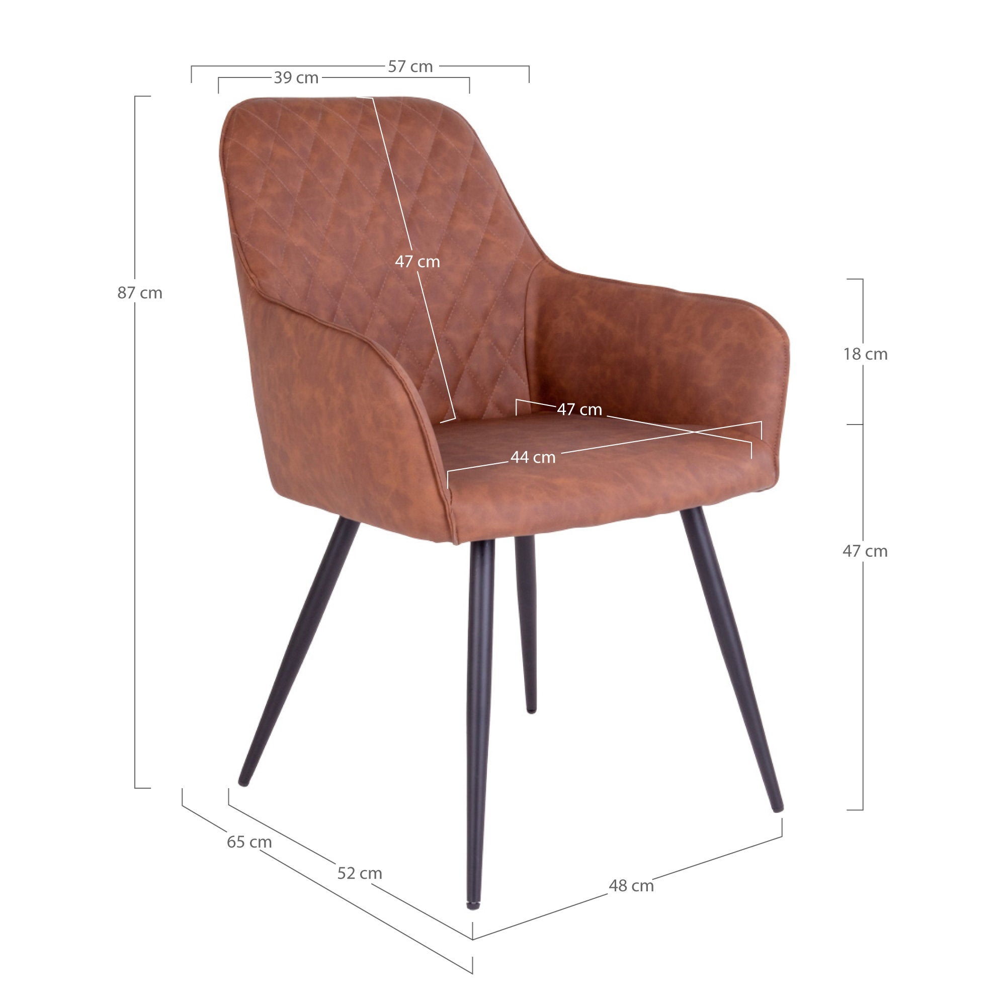 Set of 2 Harbo Dining Chairs