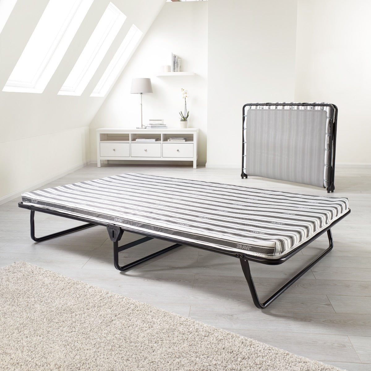 Jay-Be Value Folding Bed with Rebound e-Fibre Mattress - 4ft