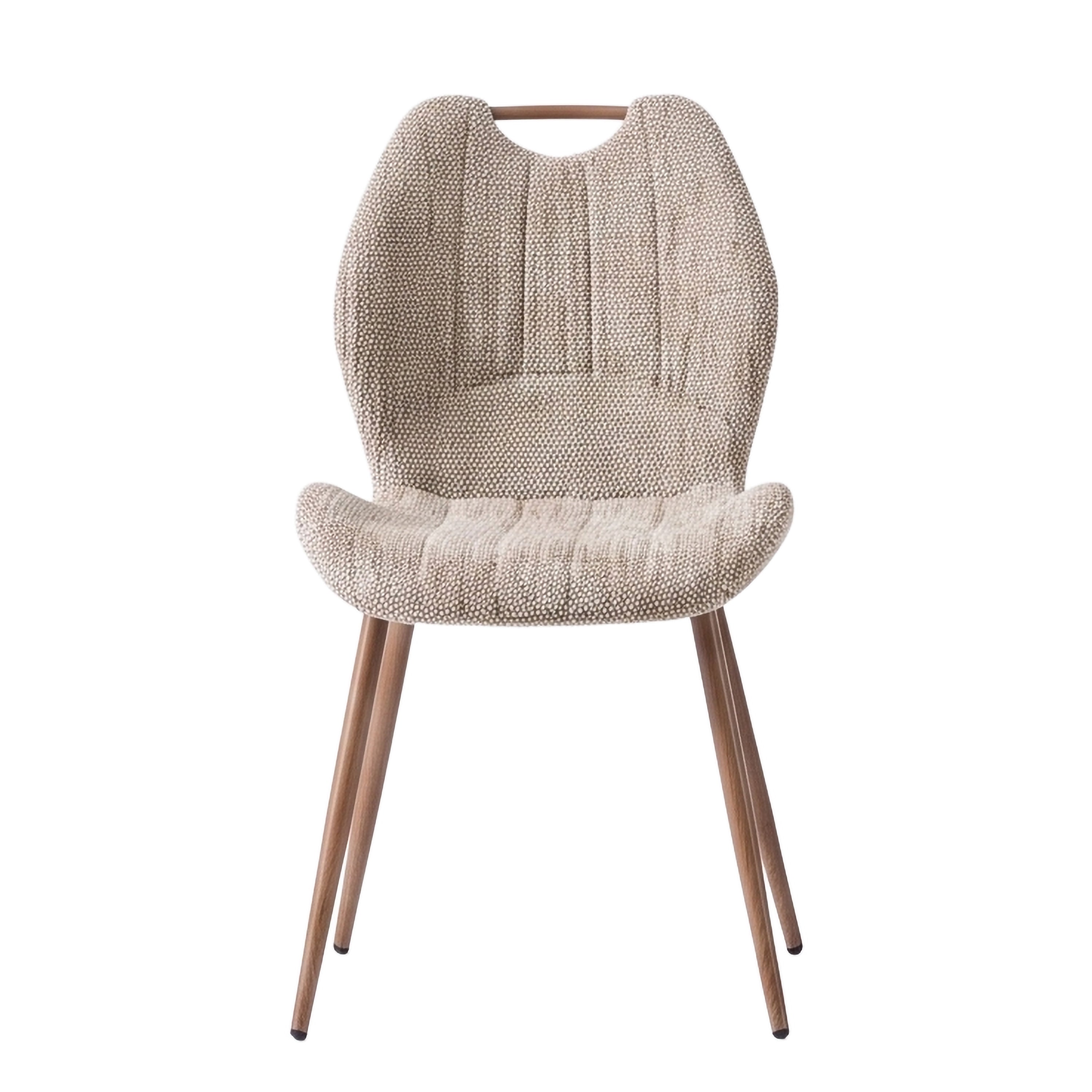 Turin Walnut Dining Chair - Mocha