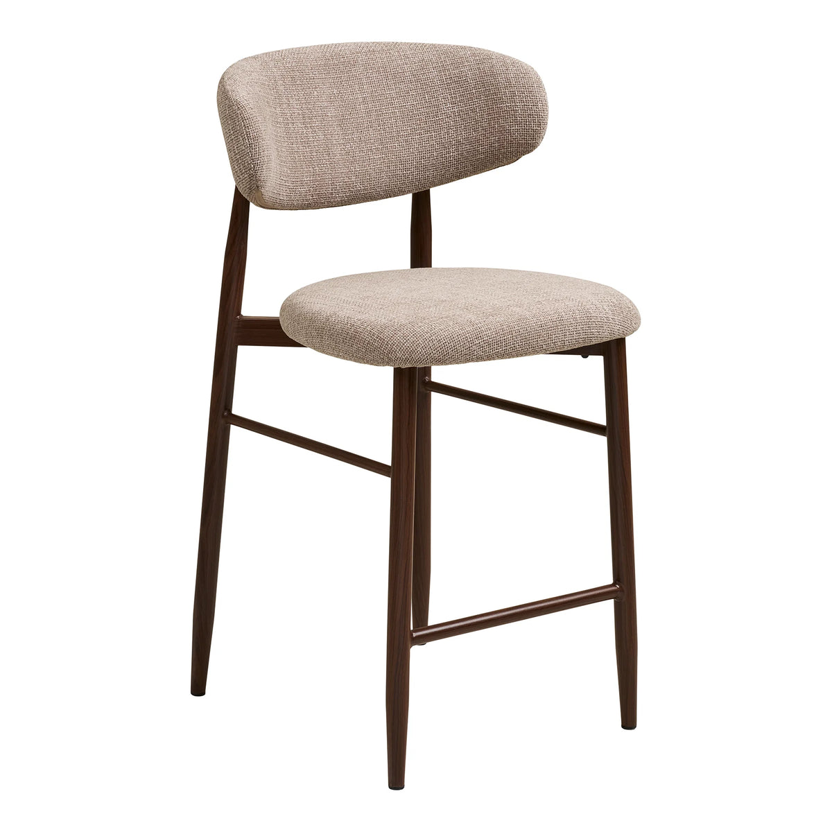 Levanto Counter Chair – Sand/Walnut