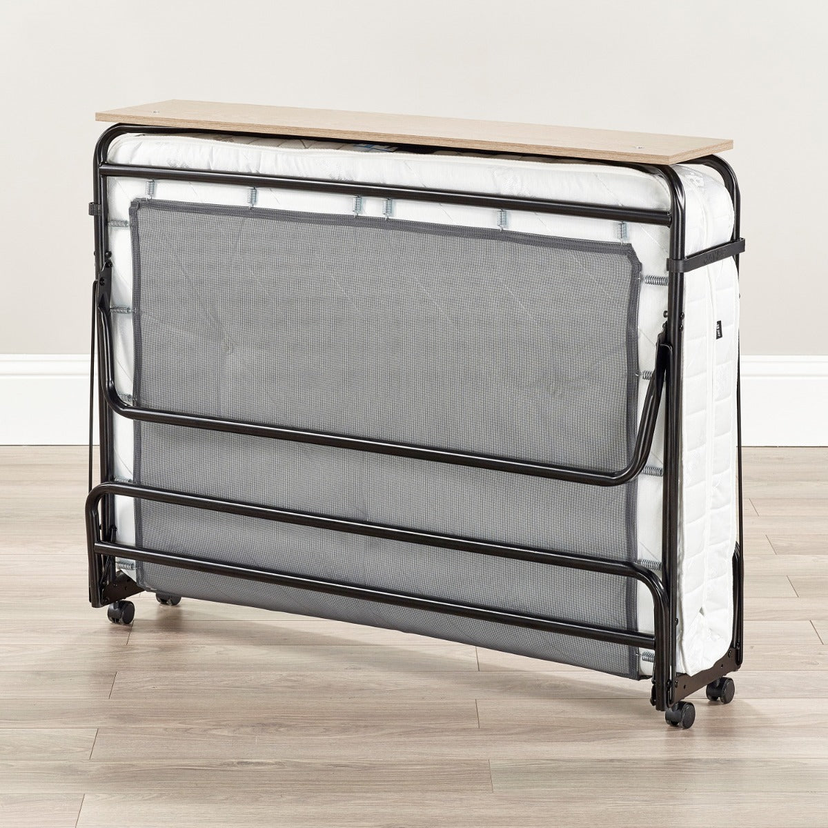 Jay-Be Supreme Automatic Folding Bed with Micro e-Pocket Sprung Mattress - 4ft