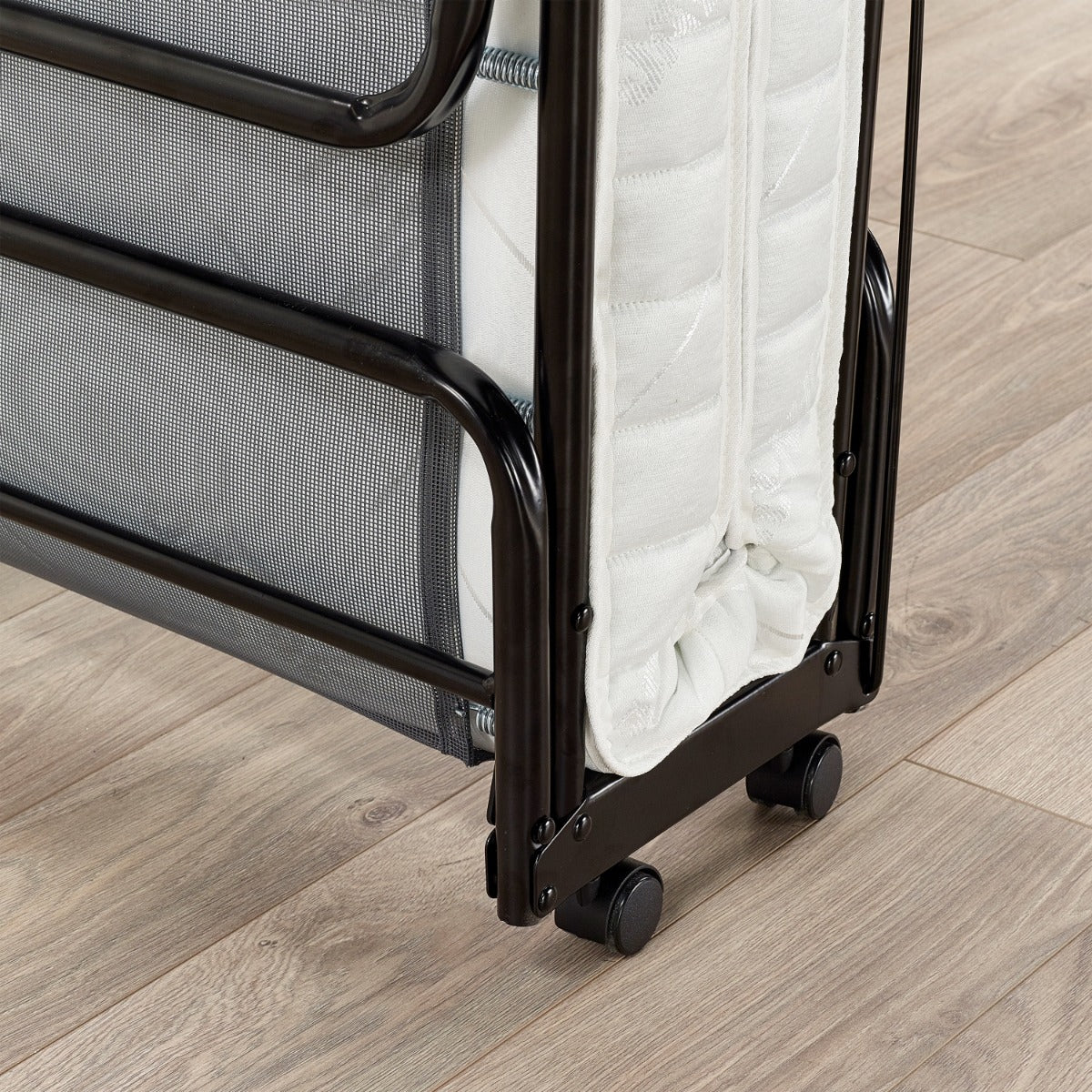 Jay-Be Supreme Automatic Folding Bed with Micro e-Pocket Sprung Mattress - 4ft
