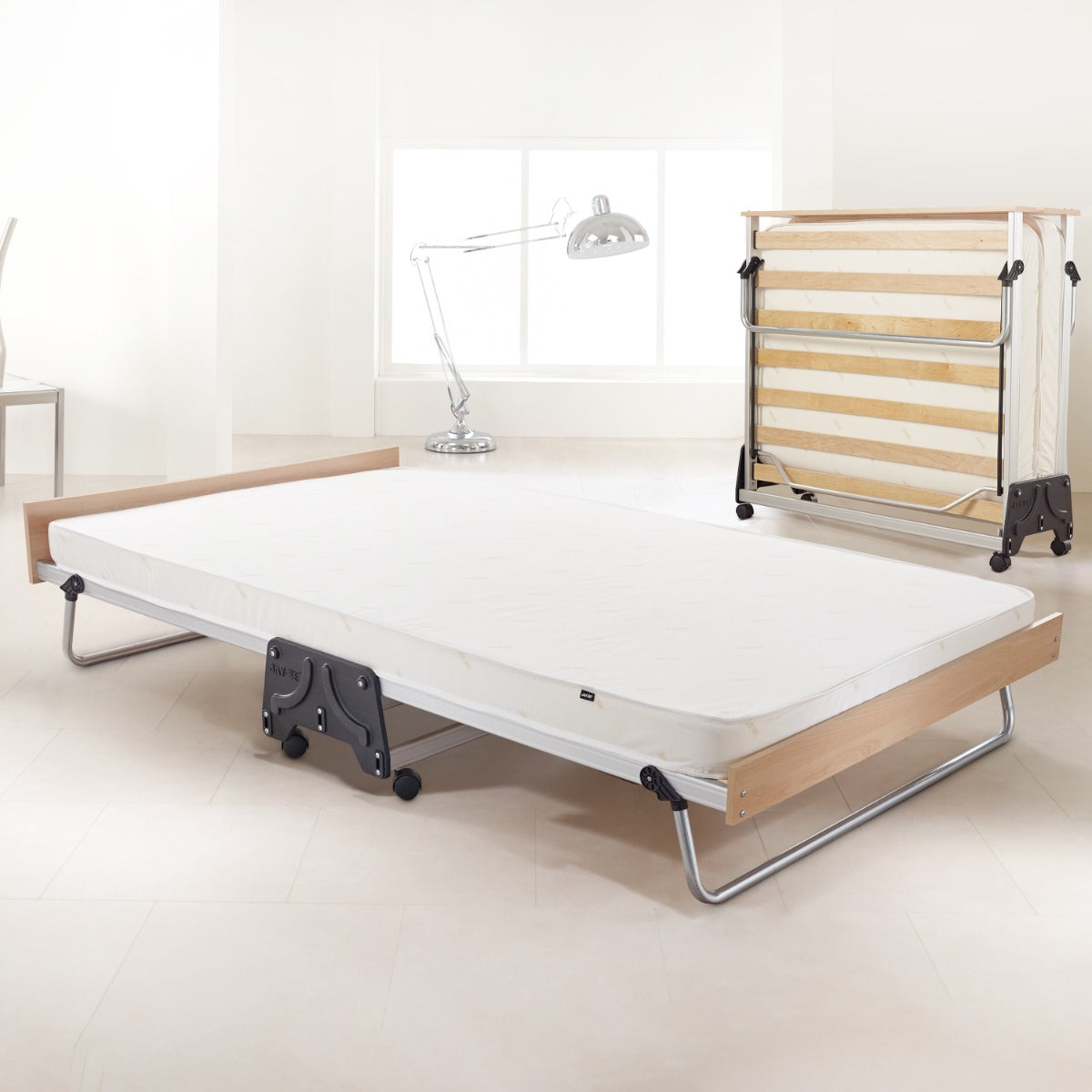 Jay-Be J-Bed Folding Bed with Performance e-Fibre Mattress - 4ft