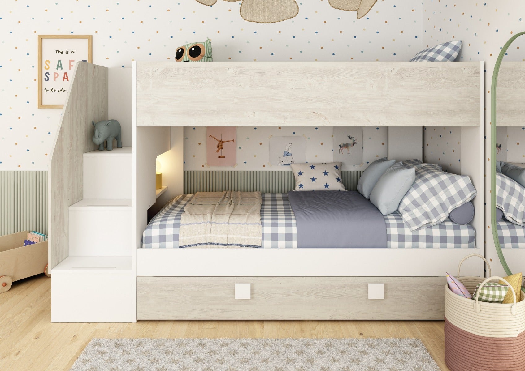 Easy Bunk with Trundle bed