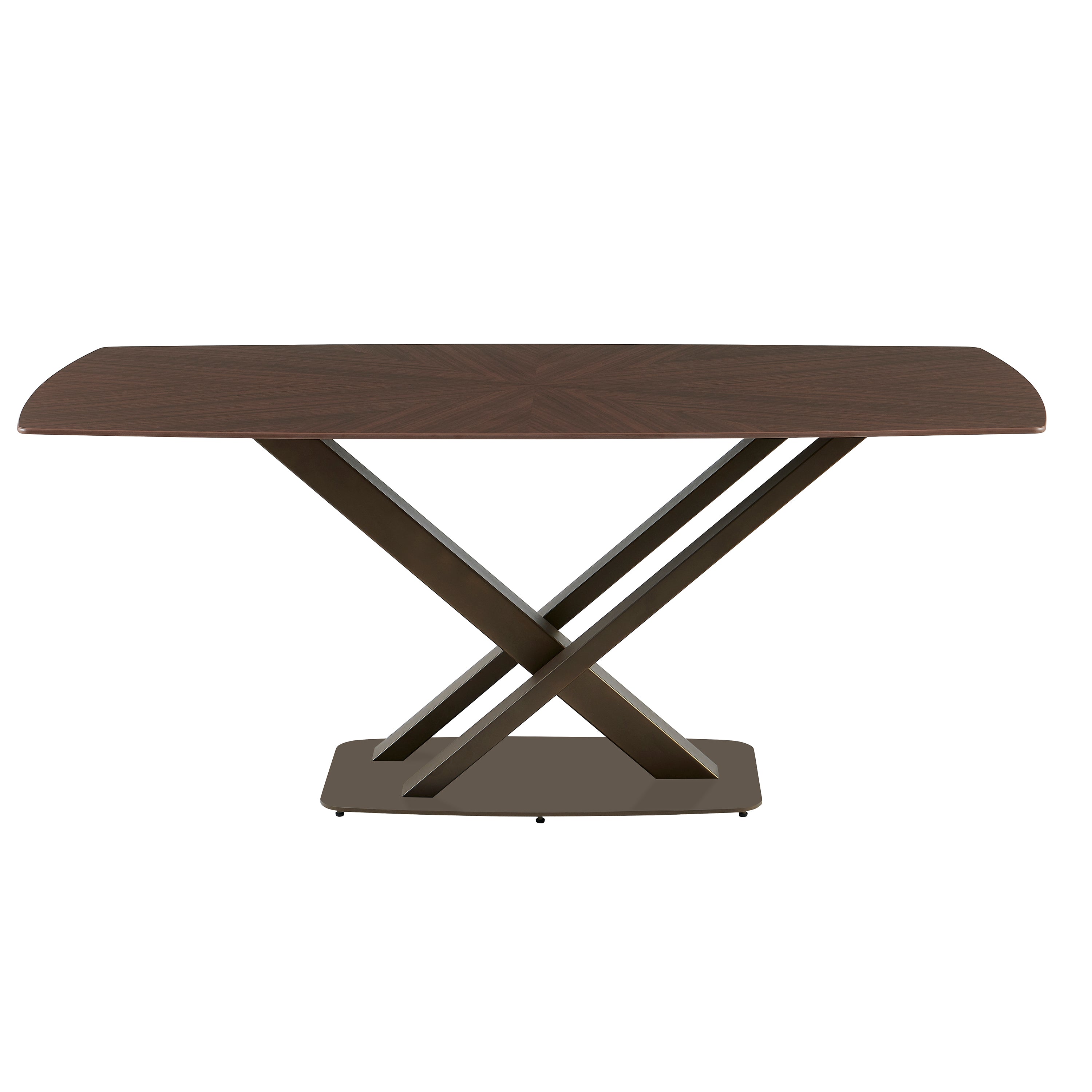 Solara Walnut 180cm Sintered Stone Dining Table