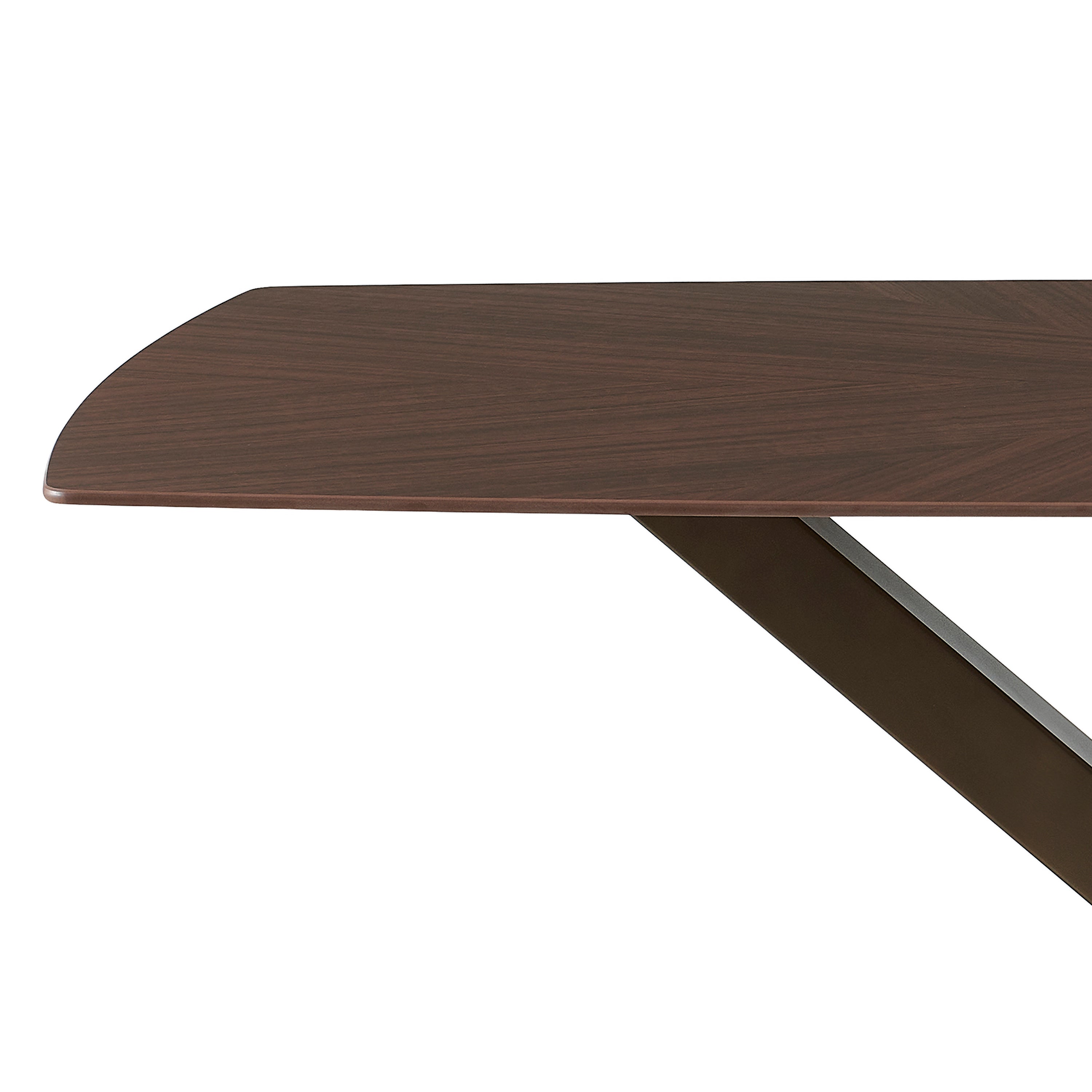 Solara Walnut 180cm Sintered Stone Dining Table