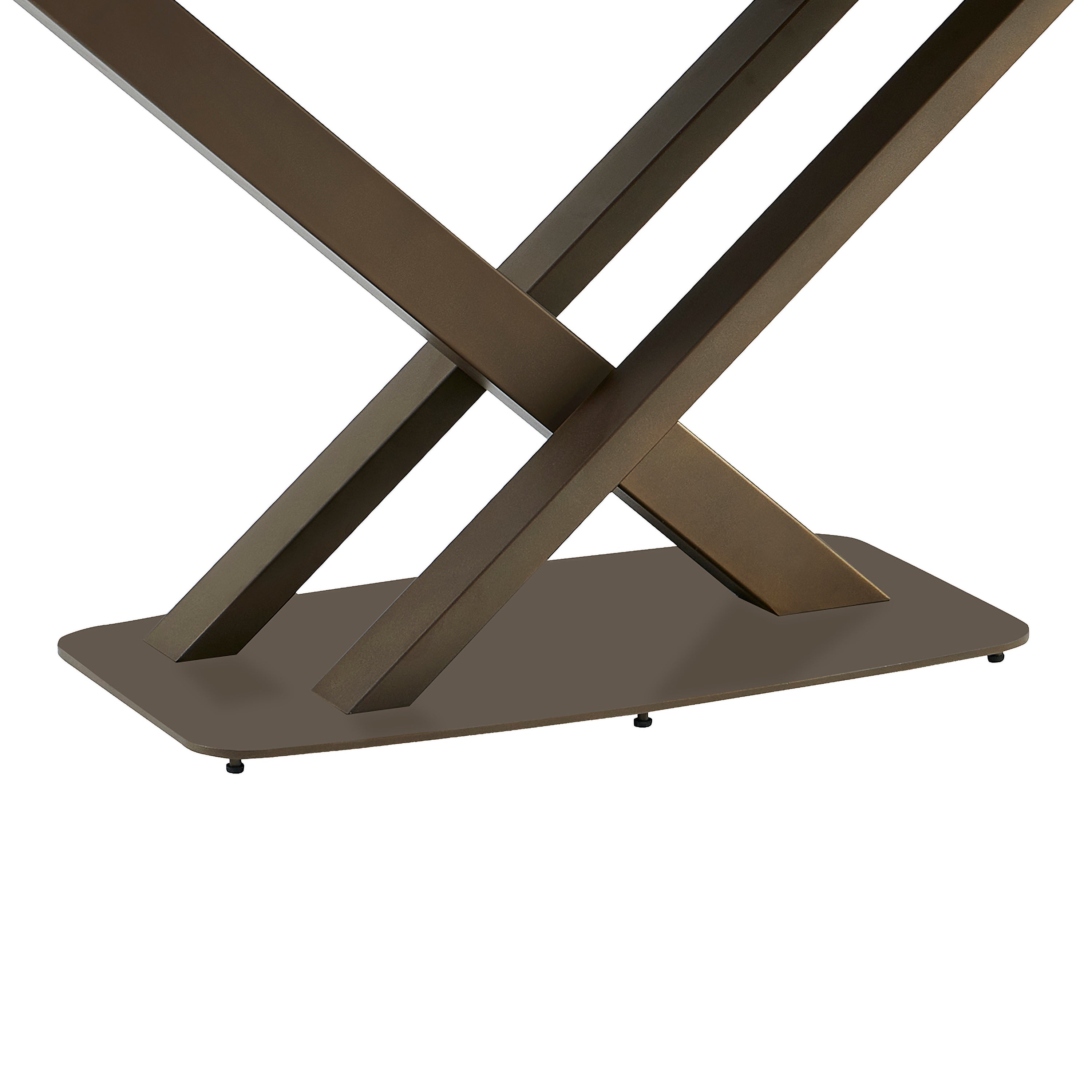 Solara Walnut 180cm Sintered Stone Dining Table