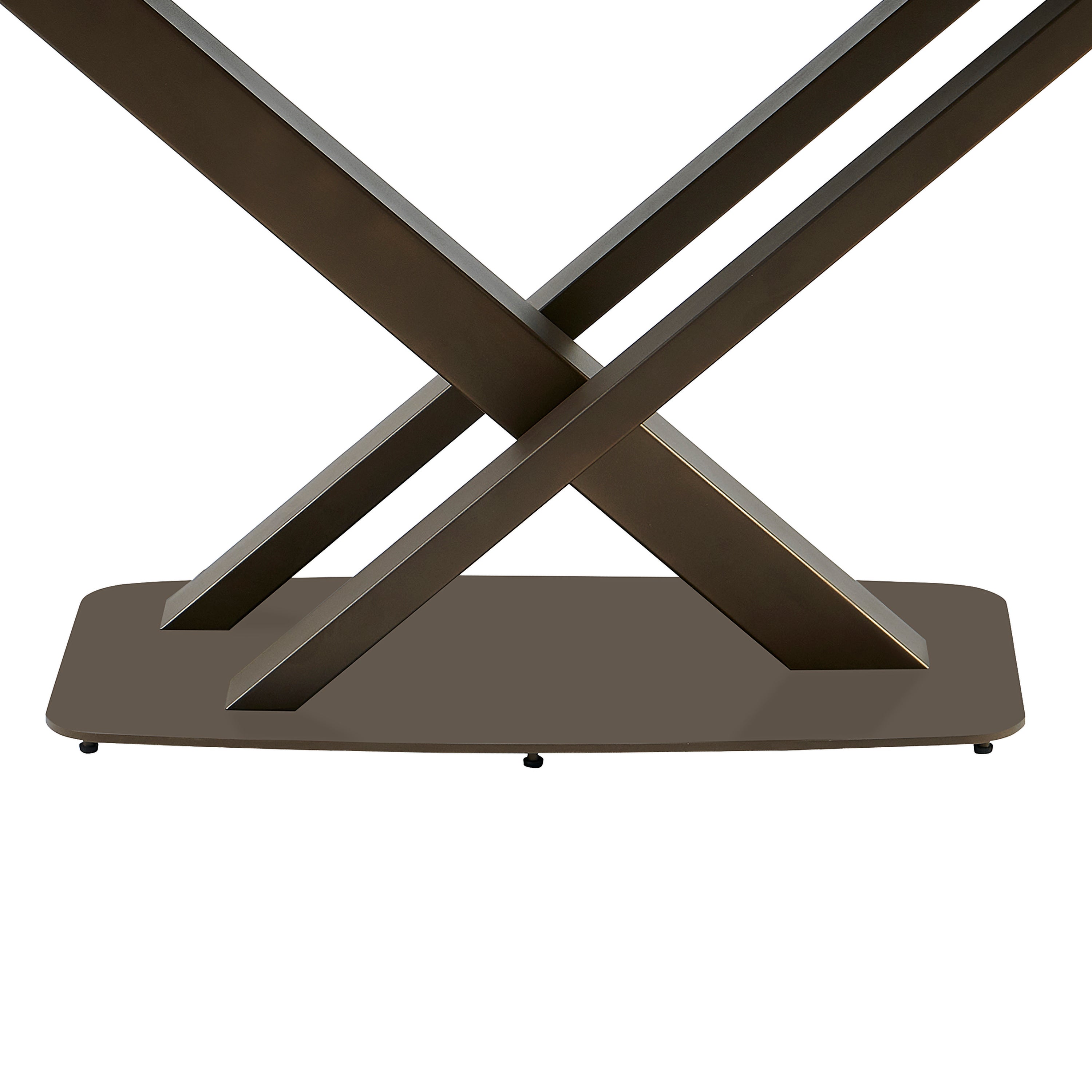 Solara Walnut 180cm Sintered Stone Dining Table