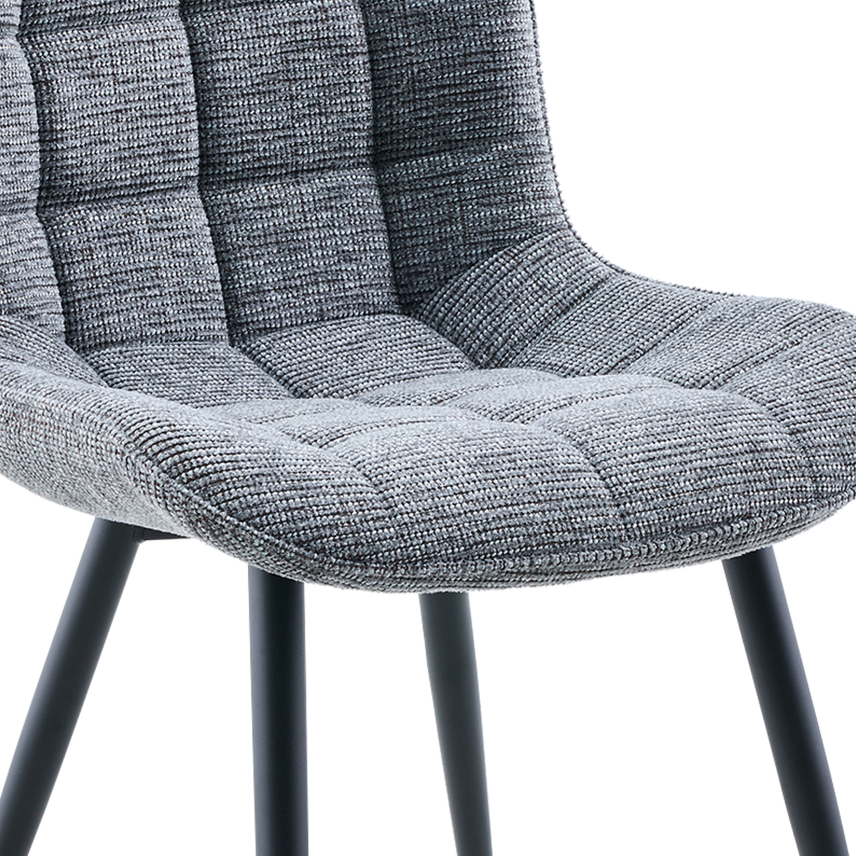 Set of 2 Symphony Dining Chair Dark Grey