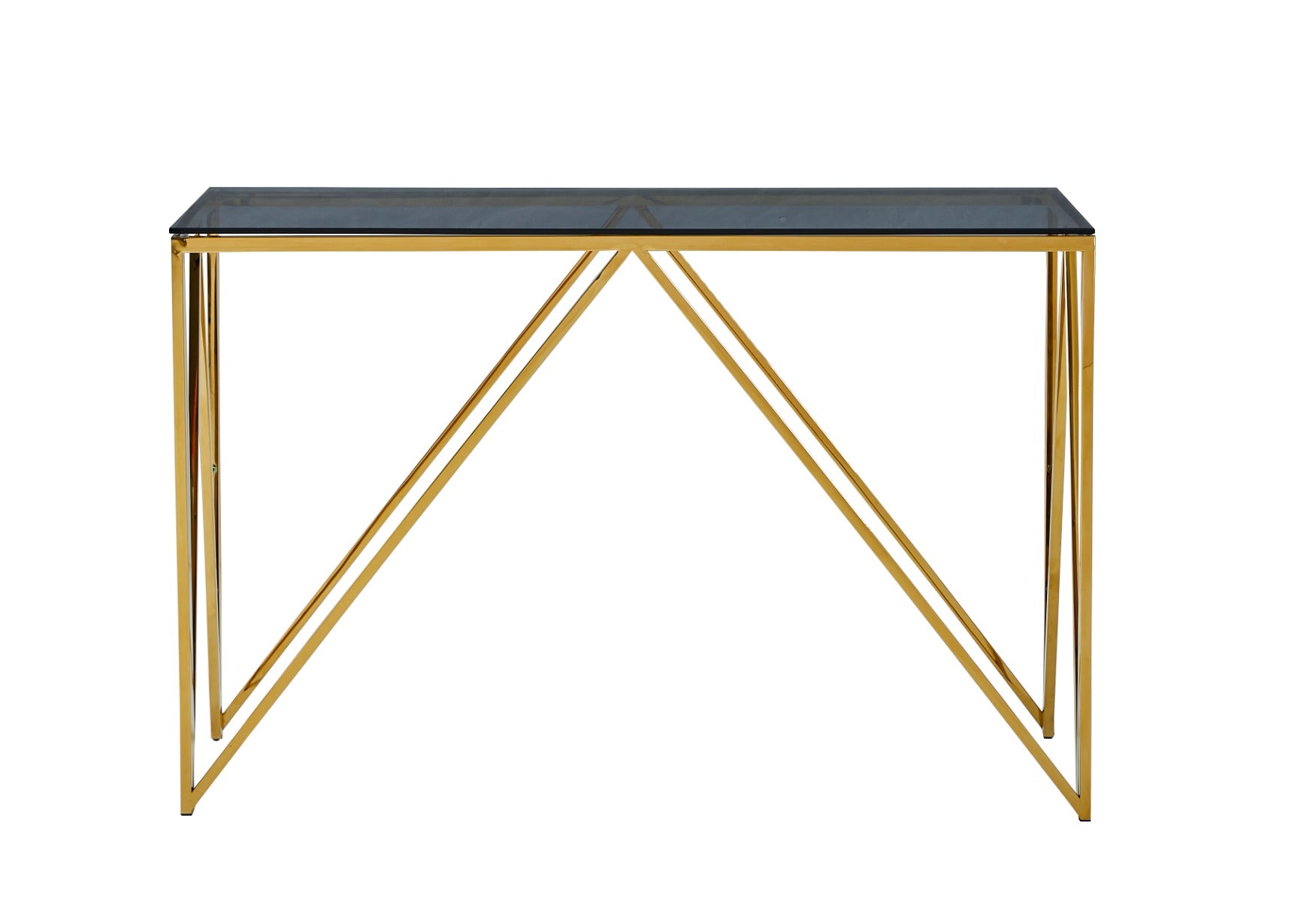Allure Gold Console Table