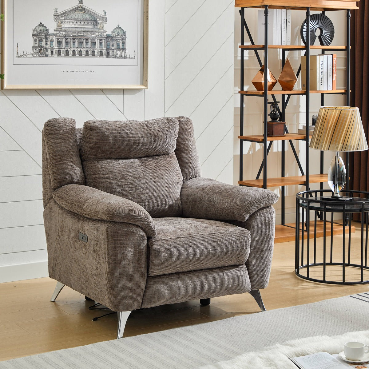 Monroe Electric Chair Stone
