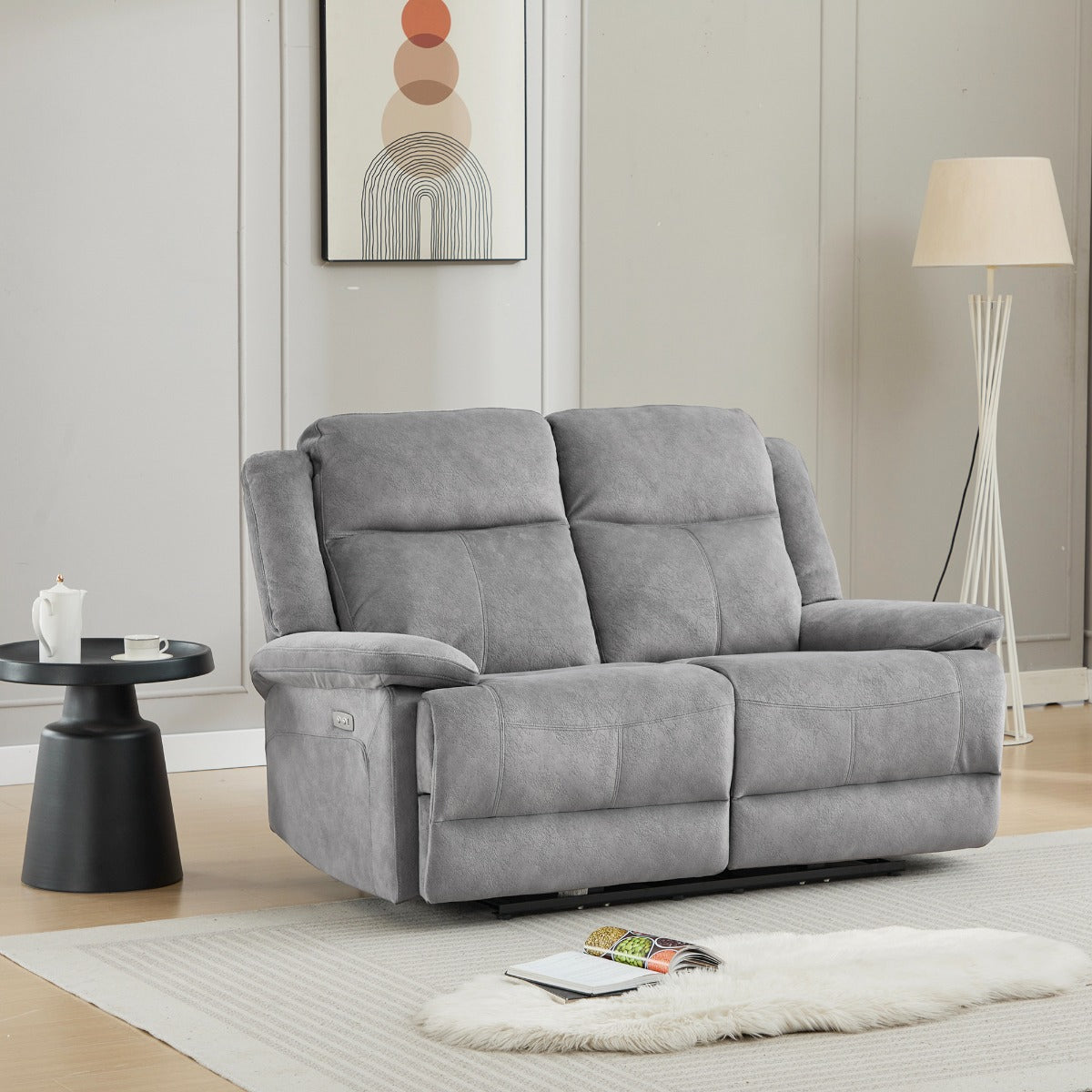 Rockport 2 Seater Electric Recliner Dusk