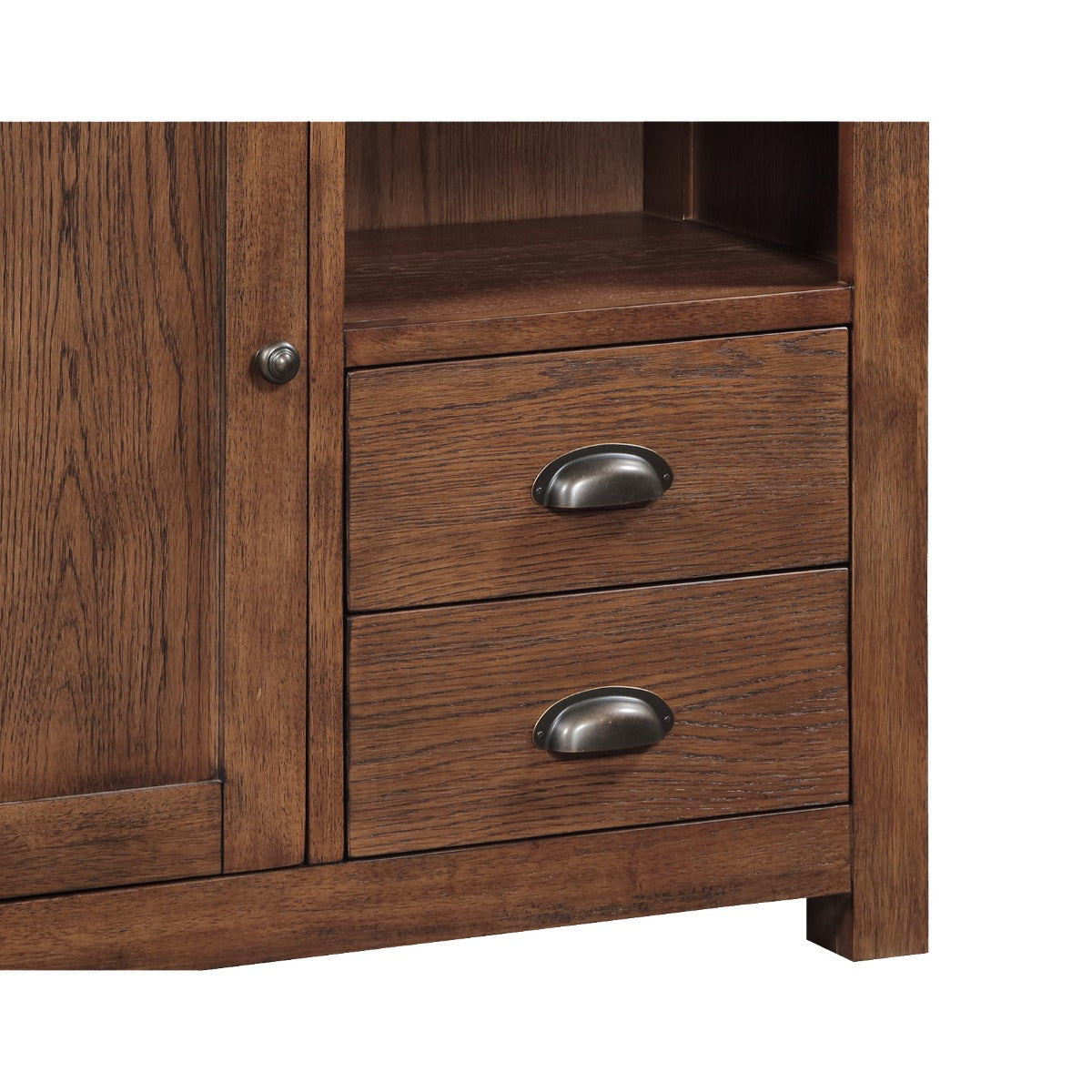 Oakridge Dark Oak Media Unit