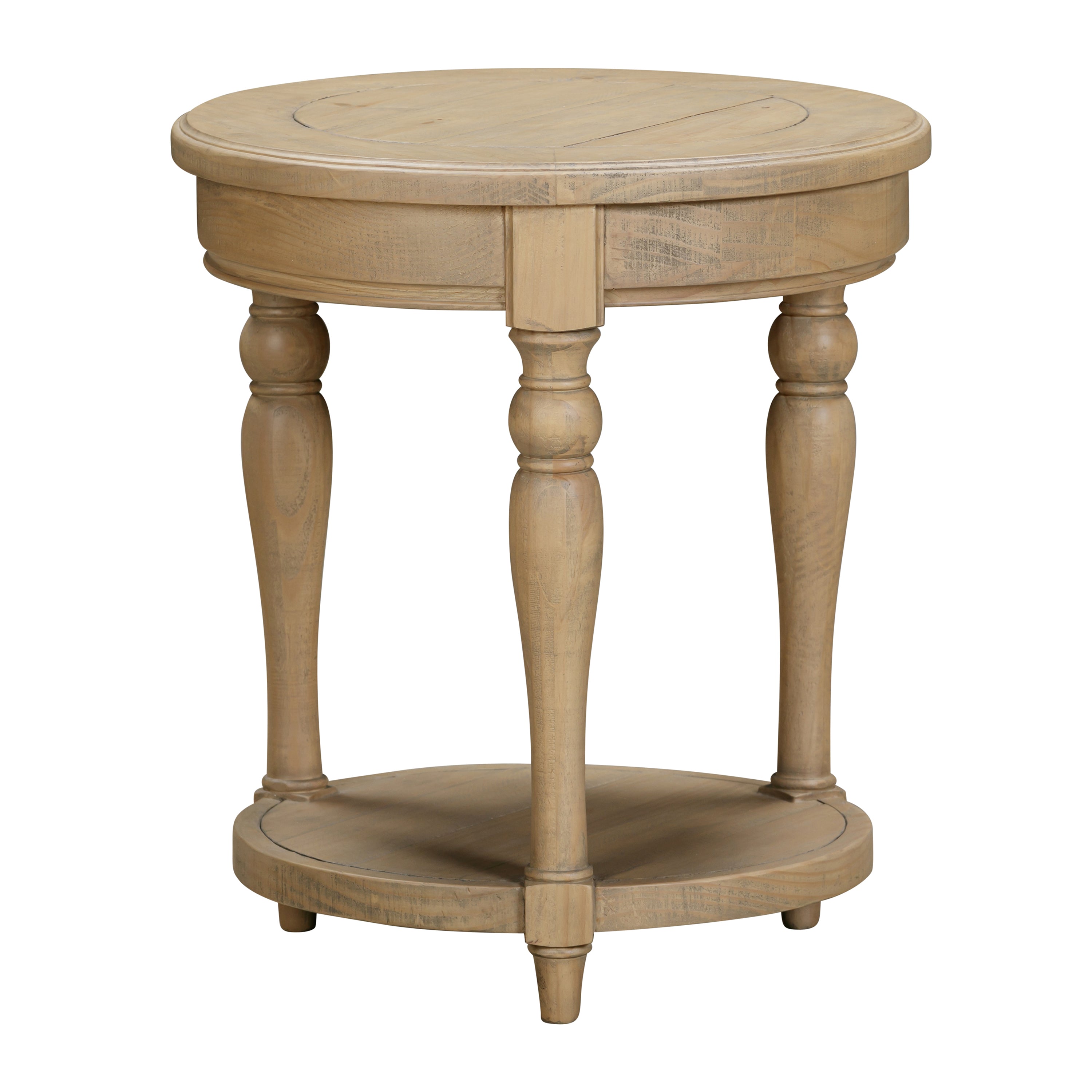 Chateau Rustic Round Side Table