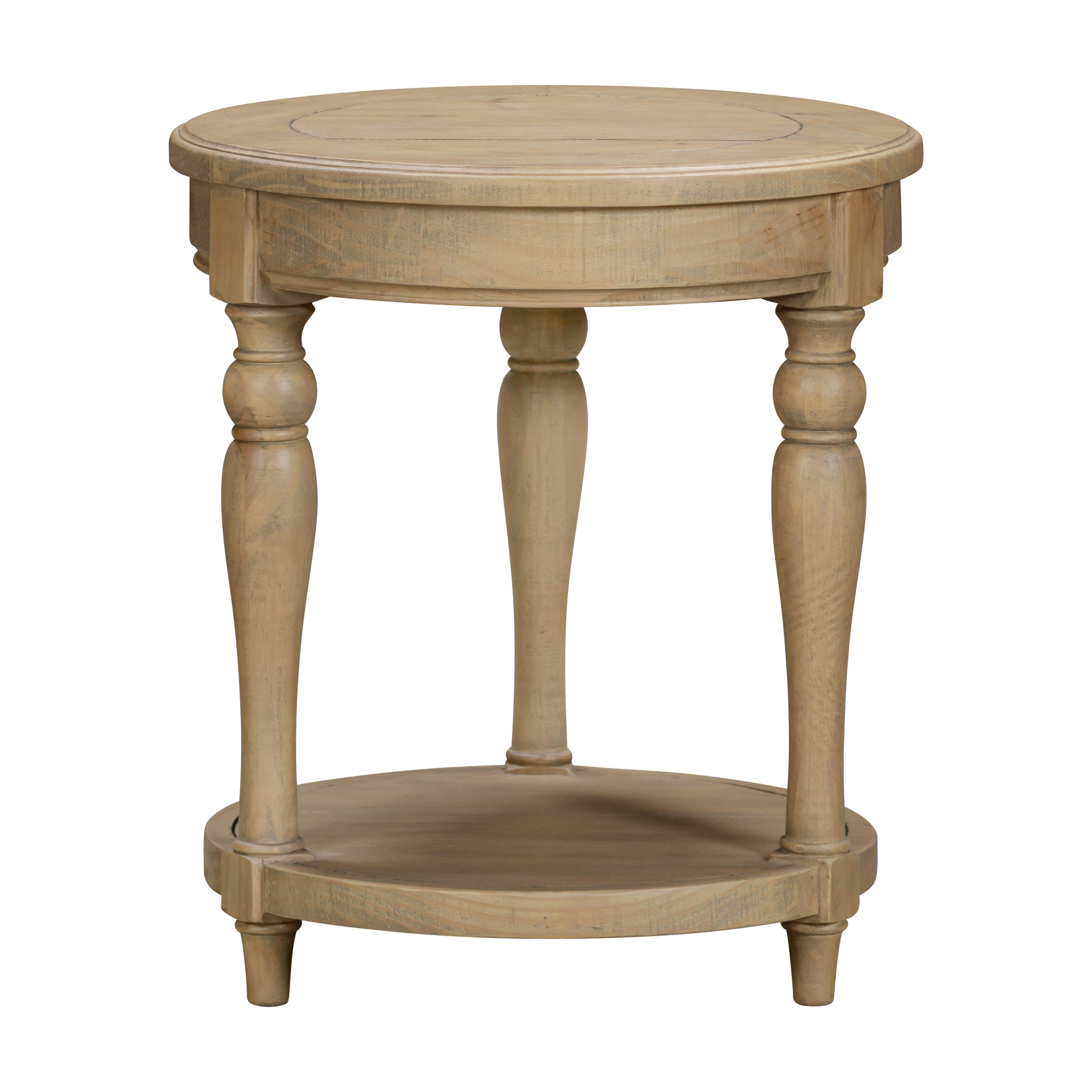 Chateau Rustic Round Side Table