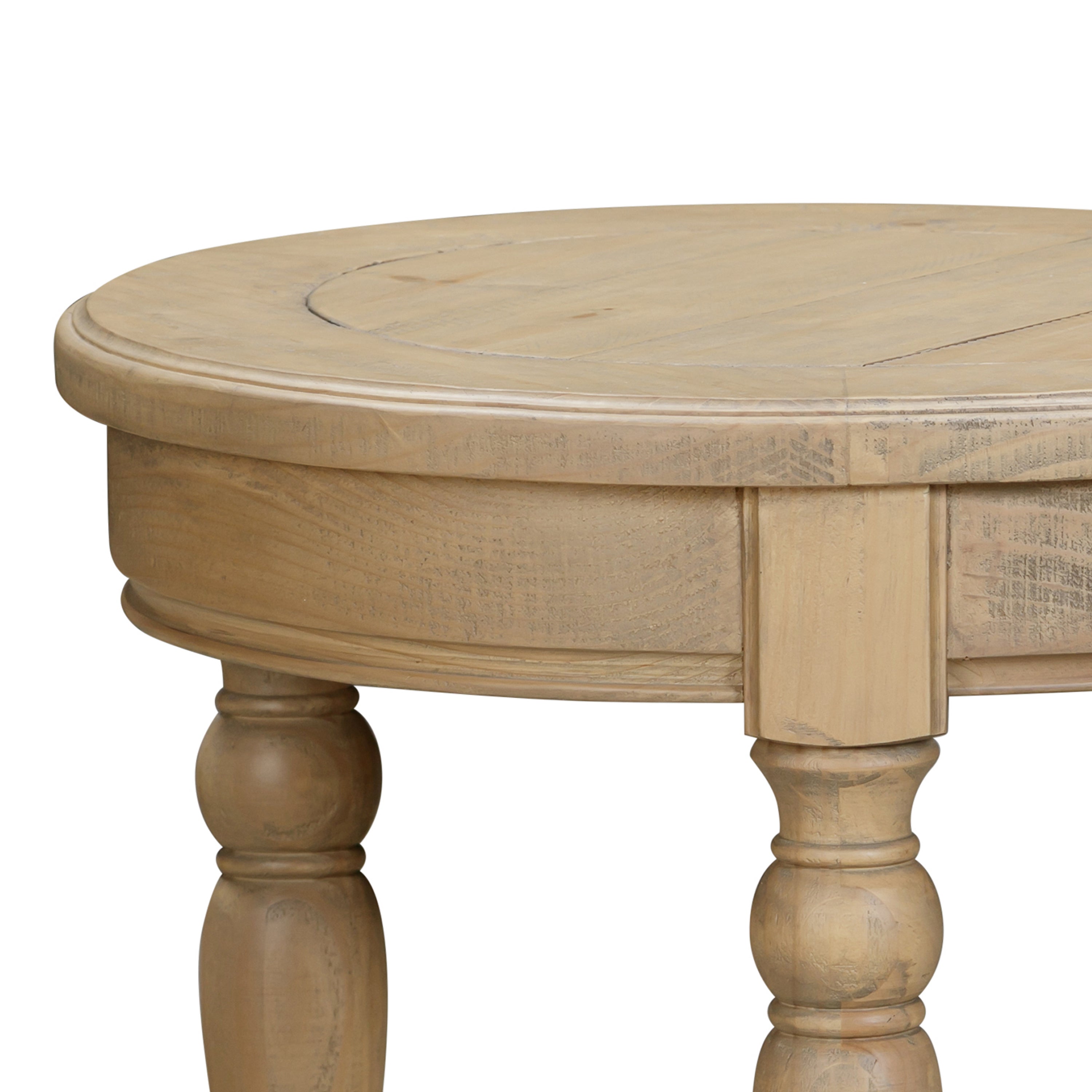 Chateau Rustic Round Side Table