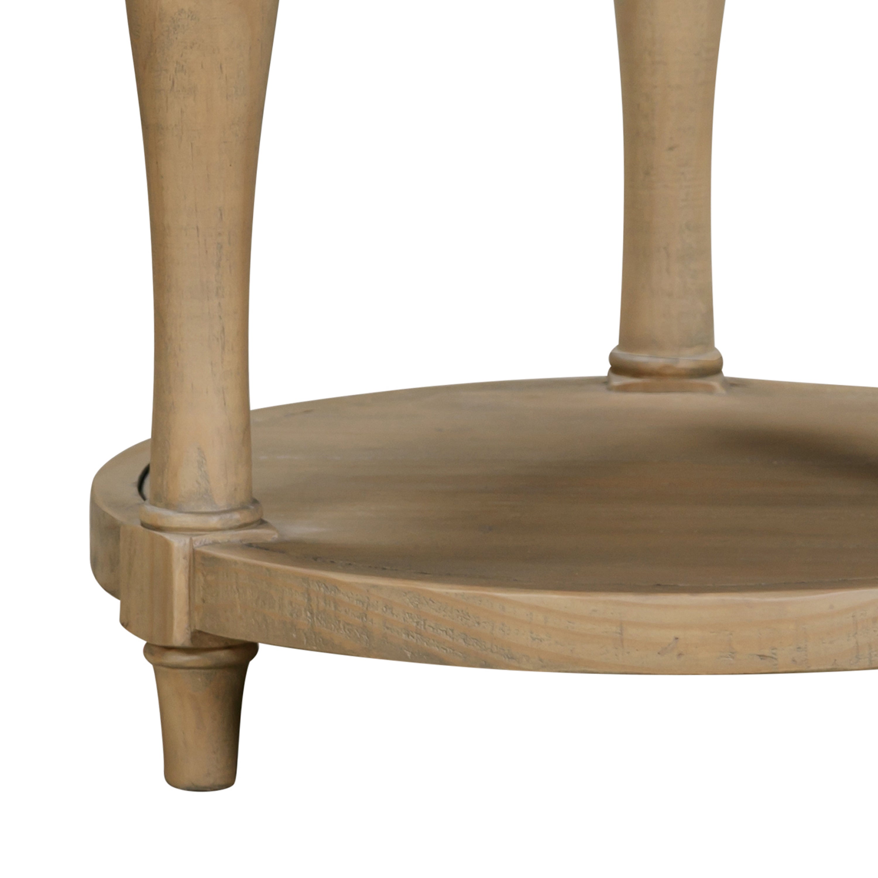 Chateau Rustic Round Side Table