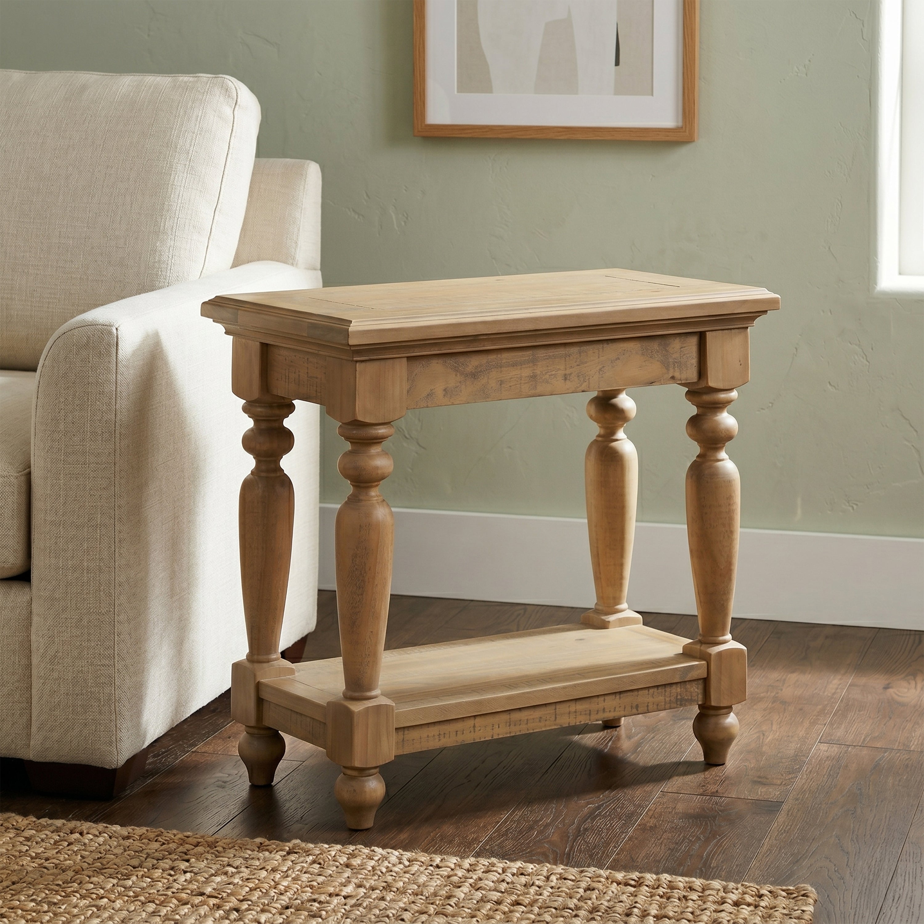 Chateau Rustic Sofa SideTable