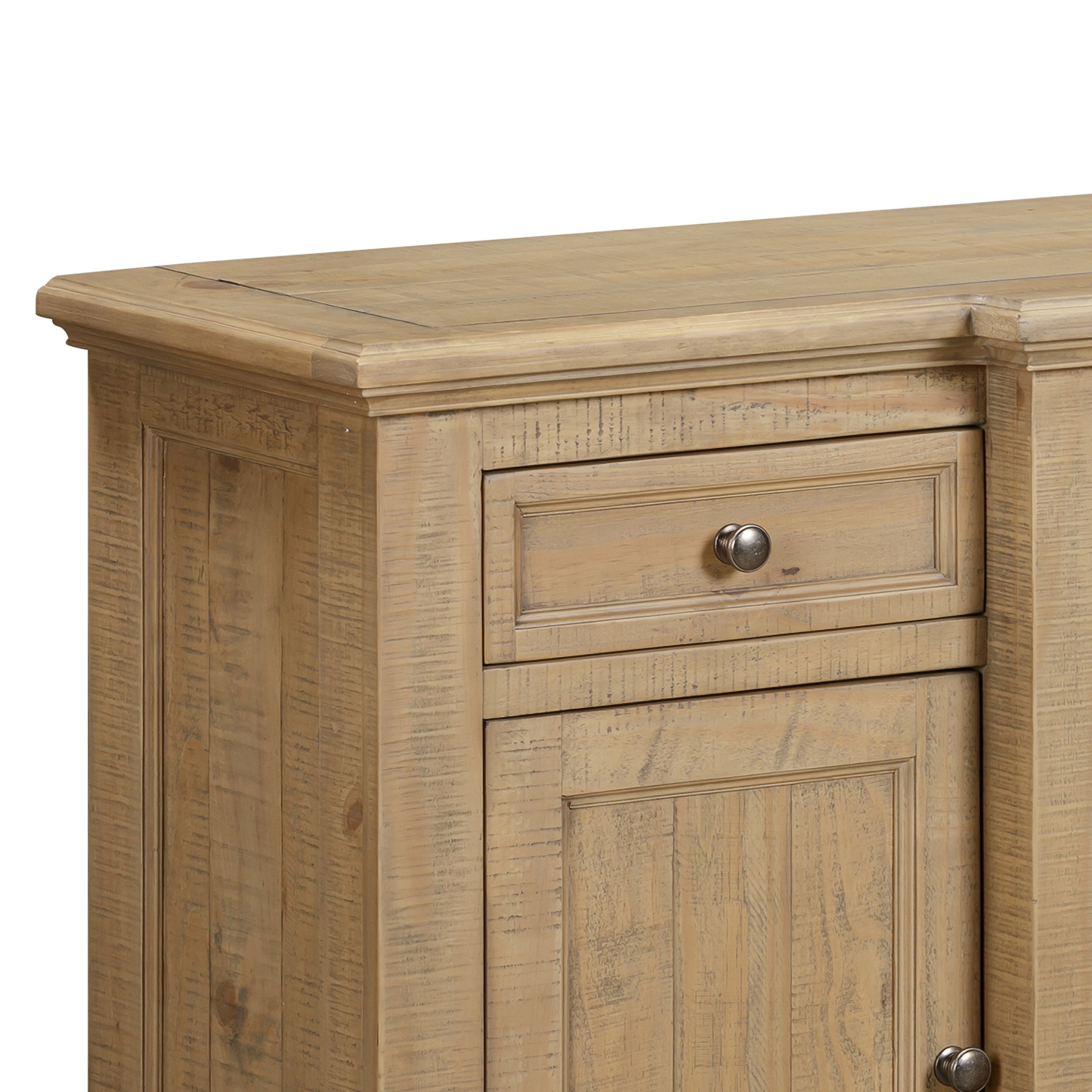 Chateau Rustic 4 Door 3 Drawer Sideboard