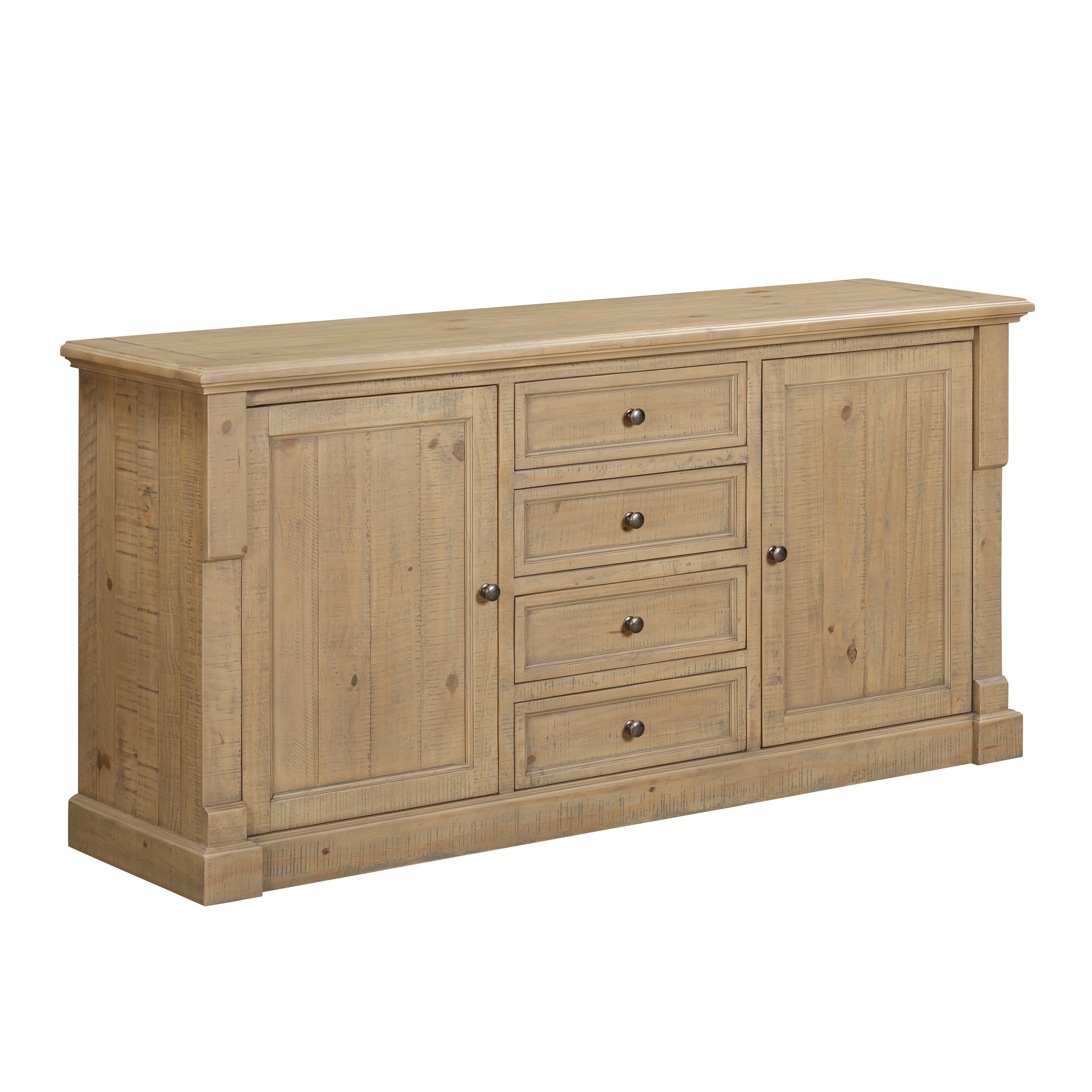 Chateau Rustic 2 Door 4 Drawer Sideboard