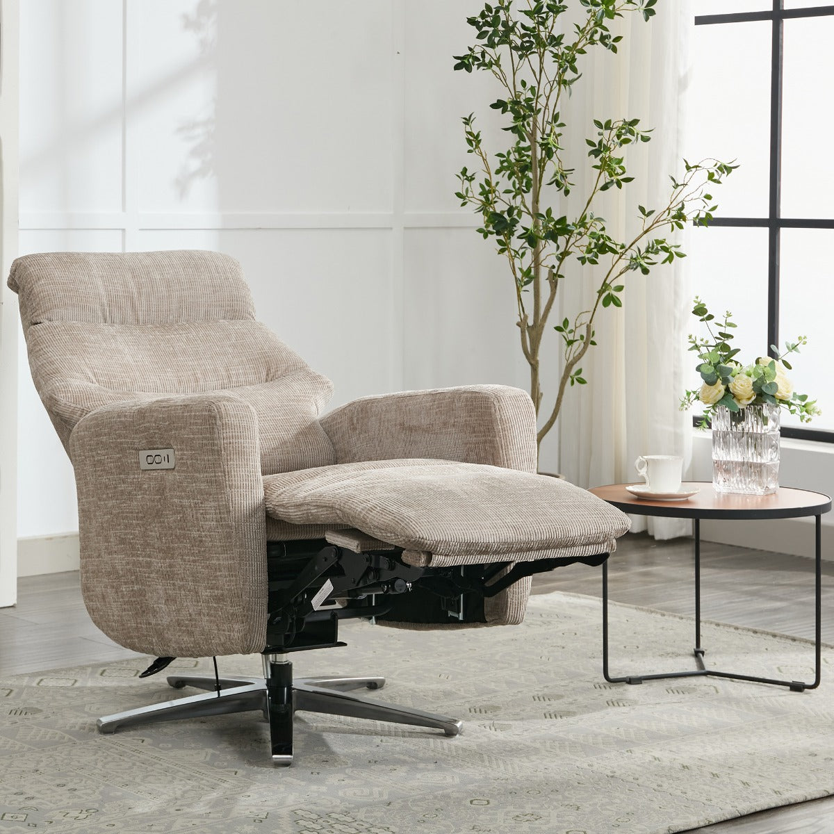 Monique TV Chair - Beige