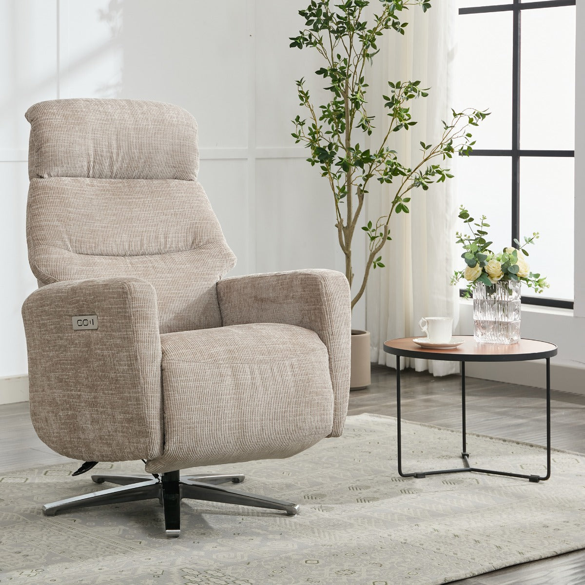 Monique TV Chair - Beige