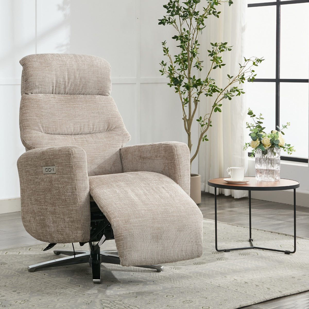 Monique TV Chair - Beige