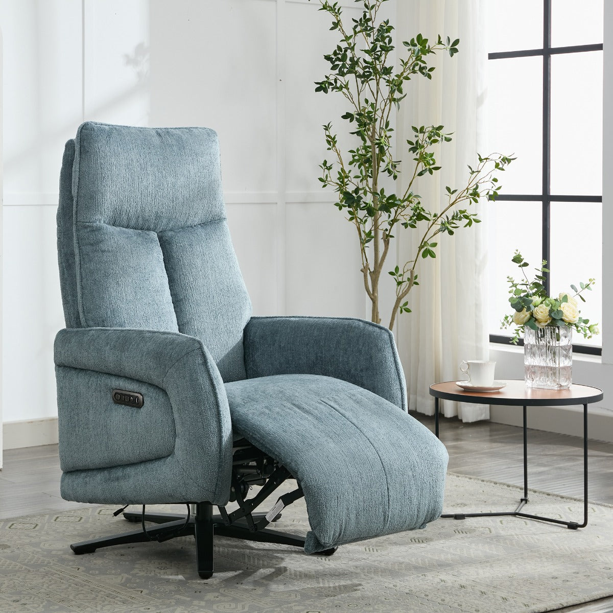 Prestige Fabric Swivel Chair - Arona
